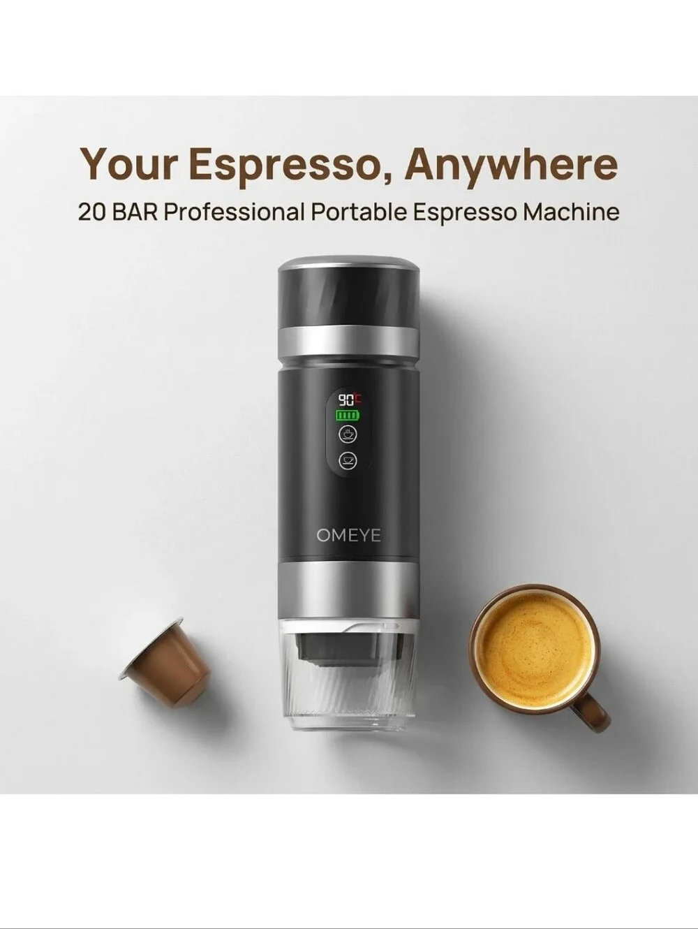 OMEYE Portable Espresso Machine